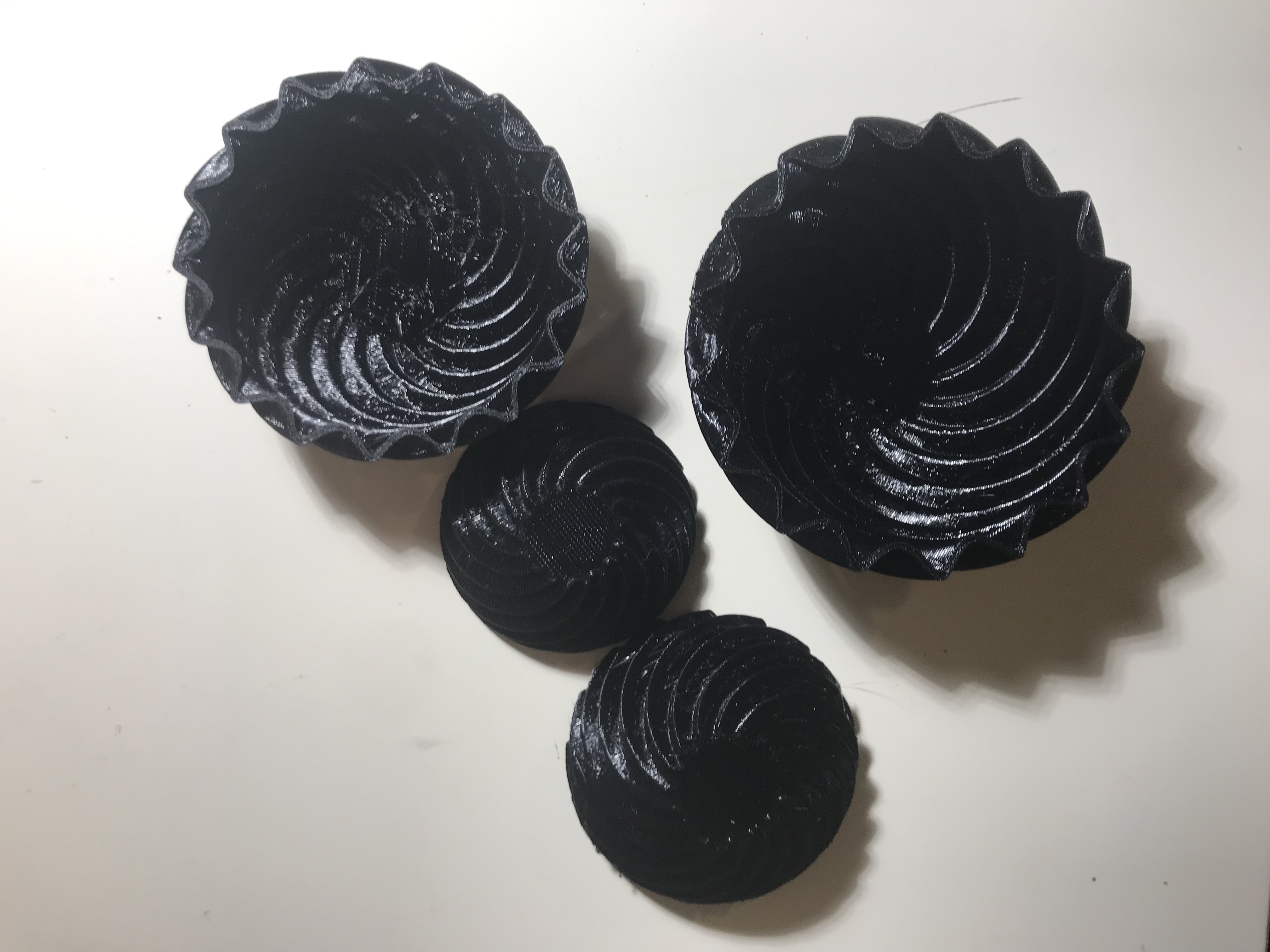 3D printed bowls